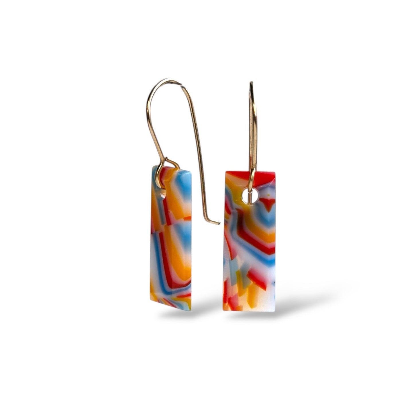Space Specimen Dangle Earrings 11