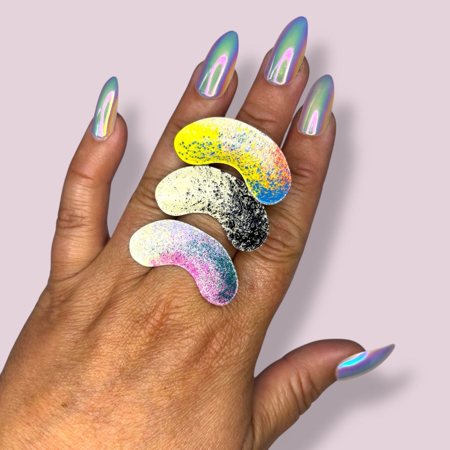Bloom Bent Ellipse Satellite Ring