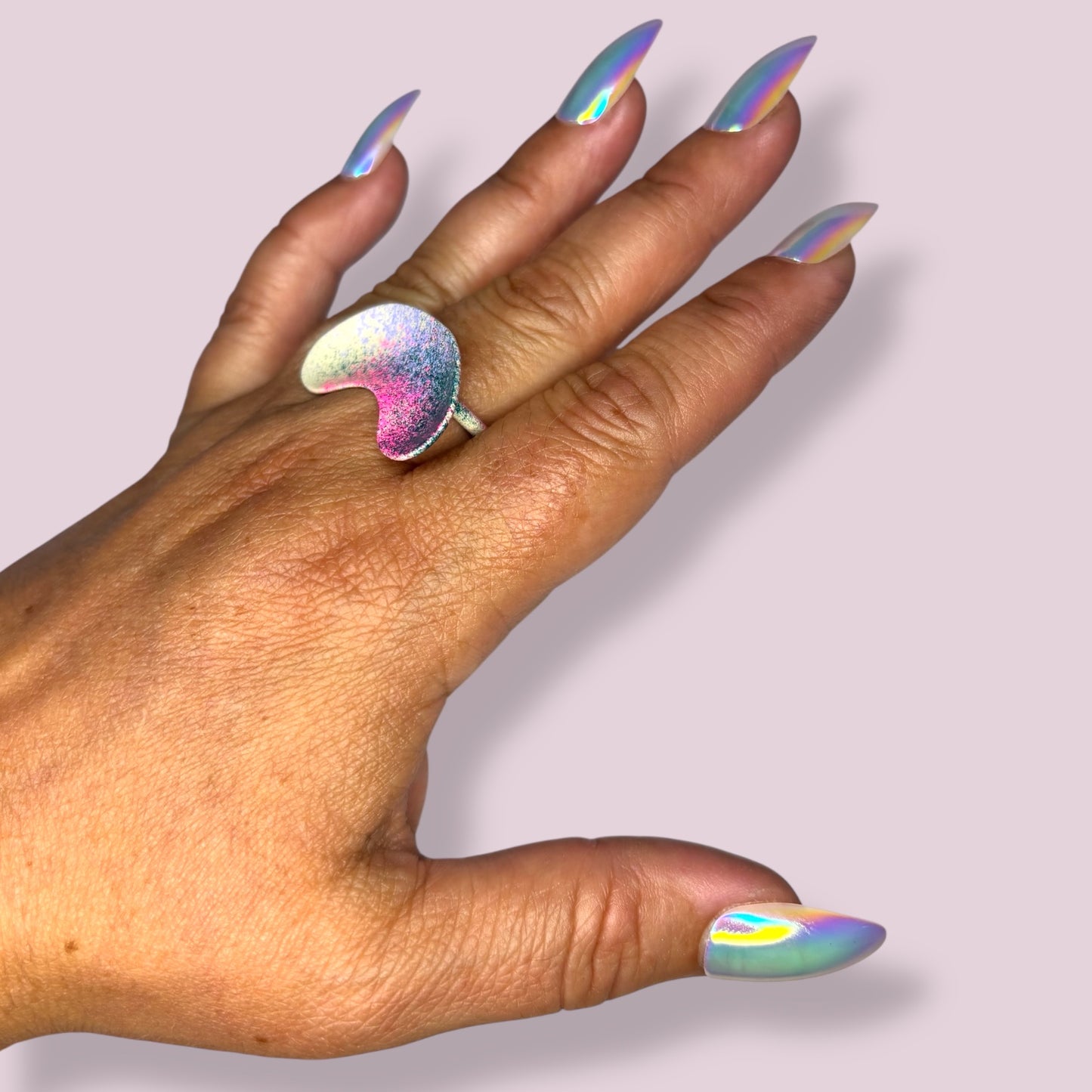 Bloom Bent Ellipse Satellite Ring