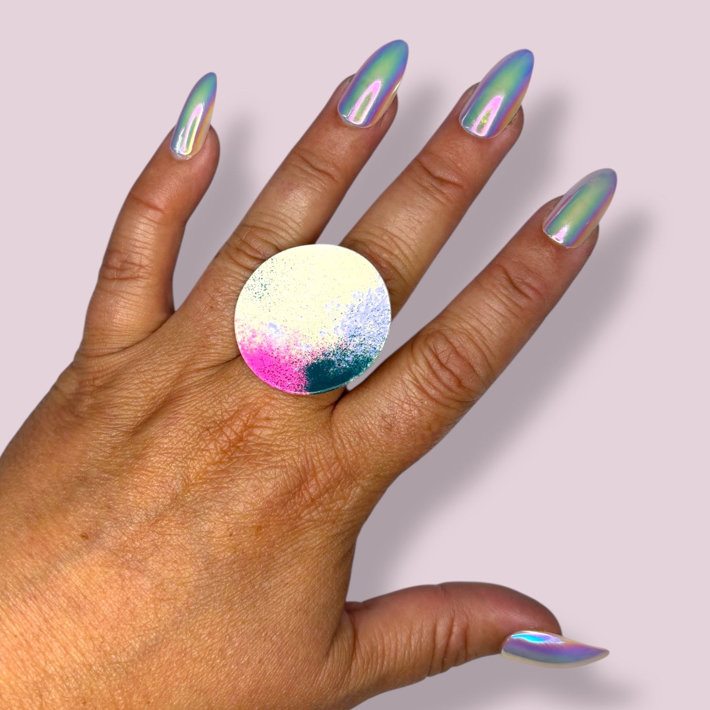 Bloom Round Satellite Ring