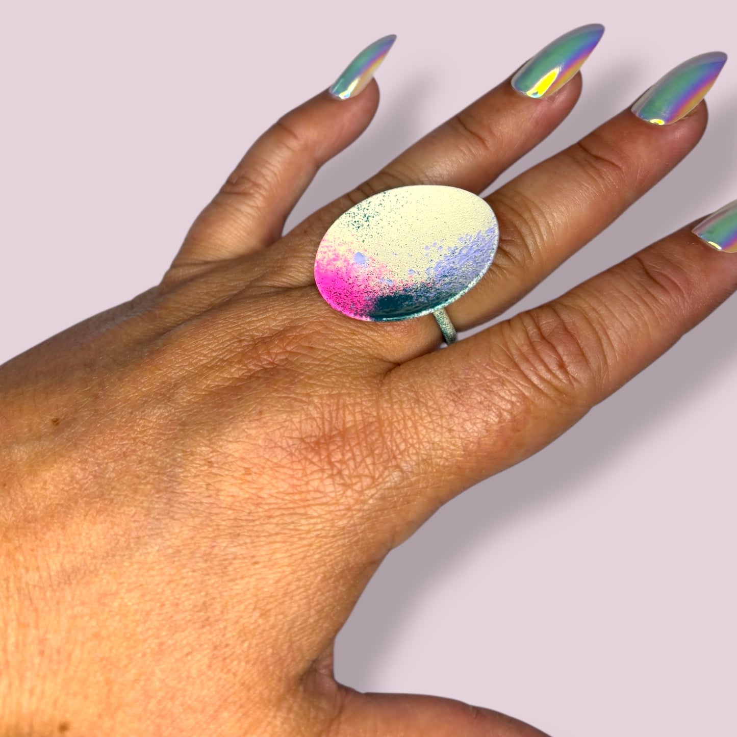 Bloom Round Satellite Ring