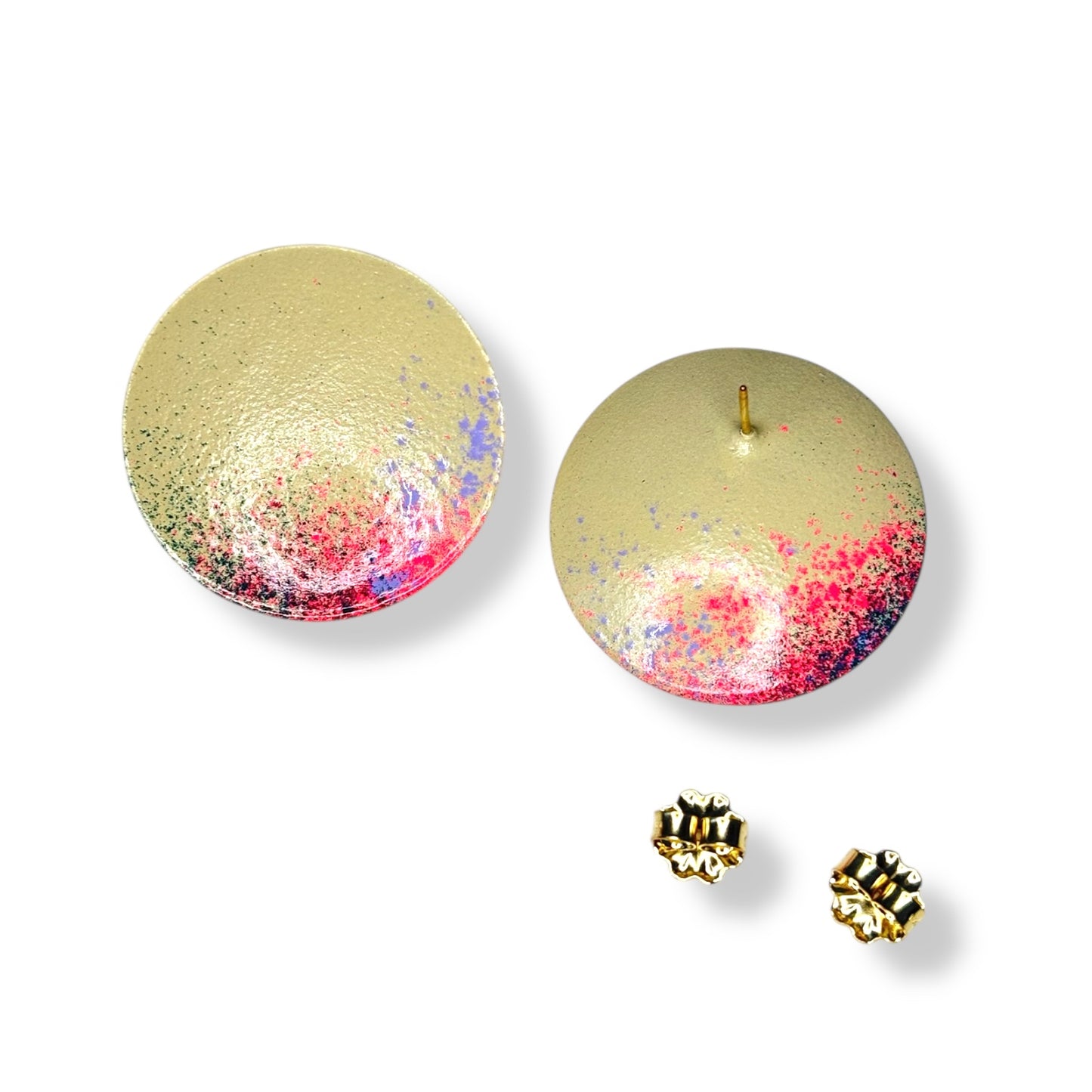 Bloom Round Satellite Earrings
