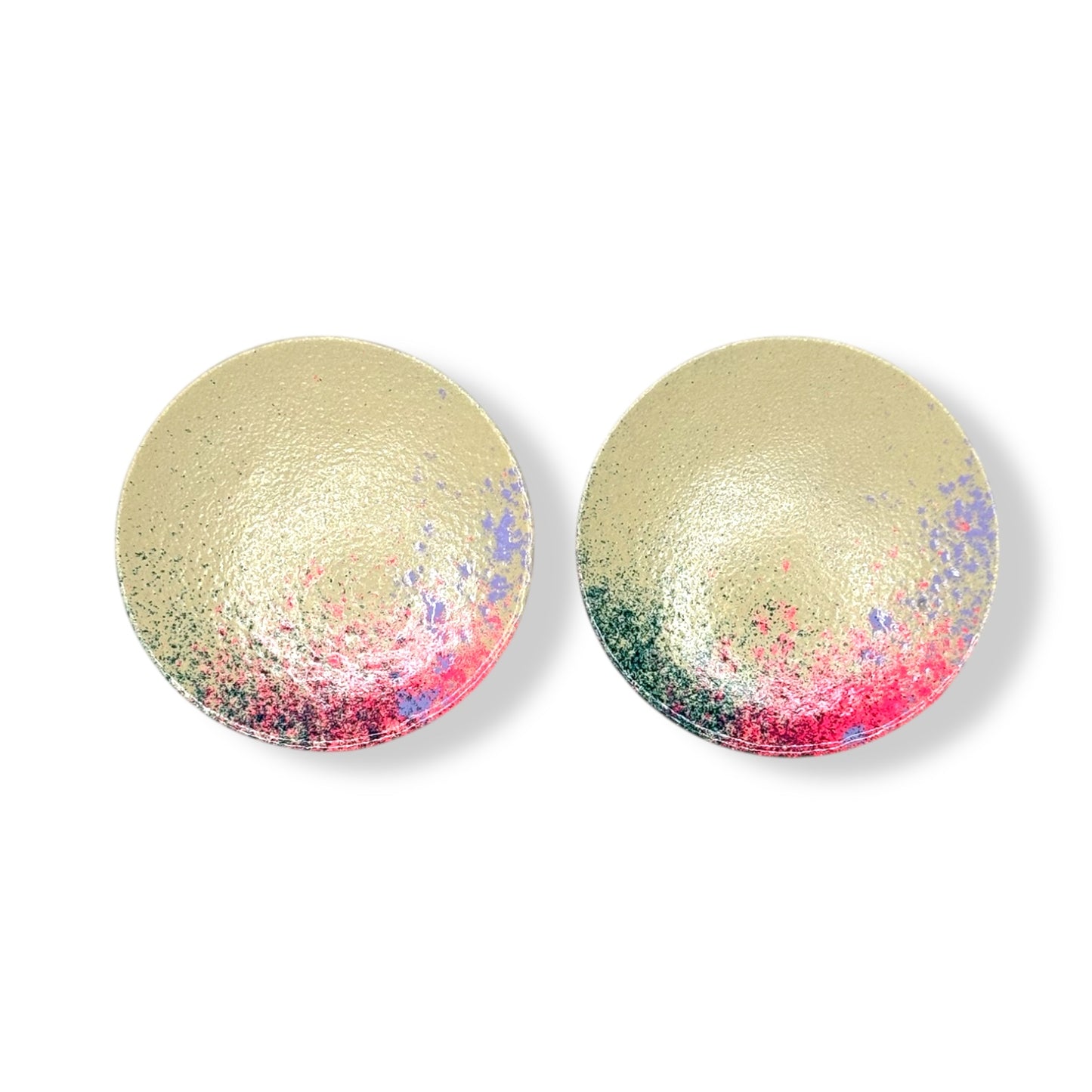 Bloom Round Satellite Earrings