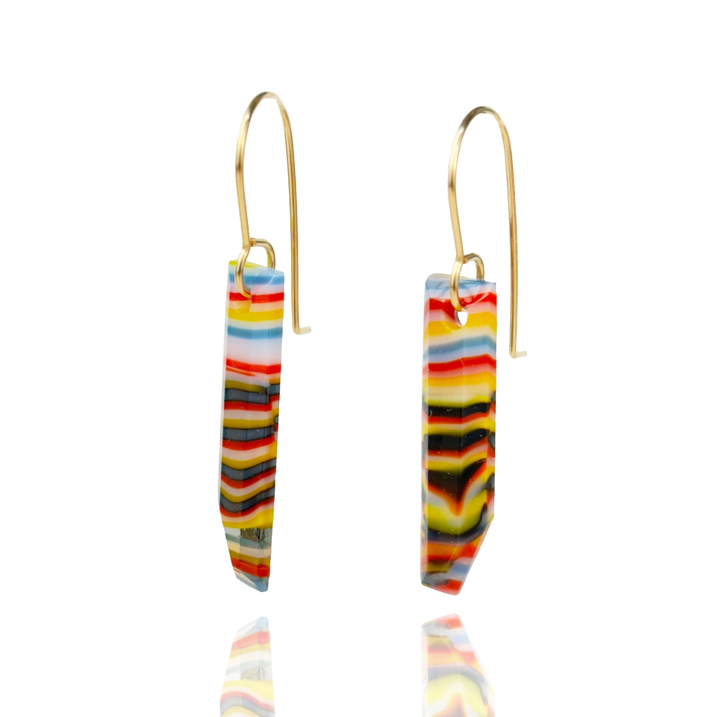Space Specimen Dangle Earrings 05