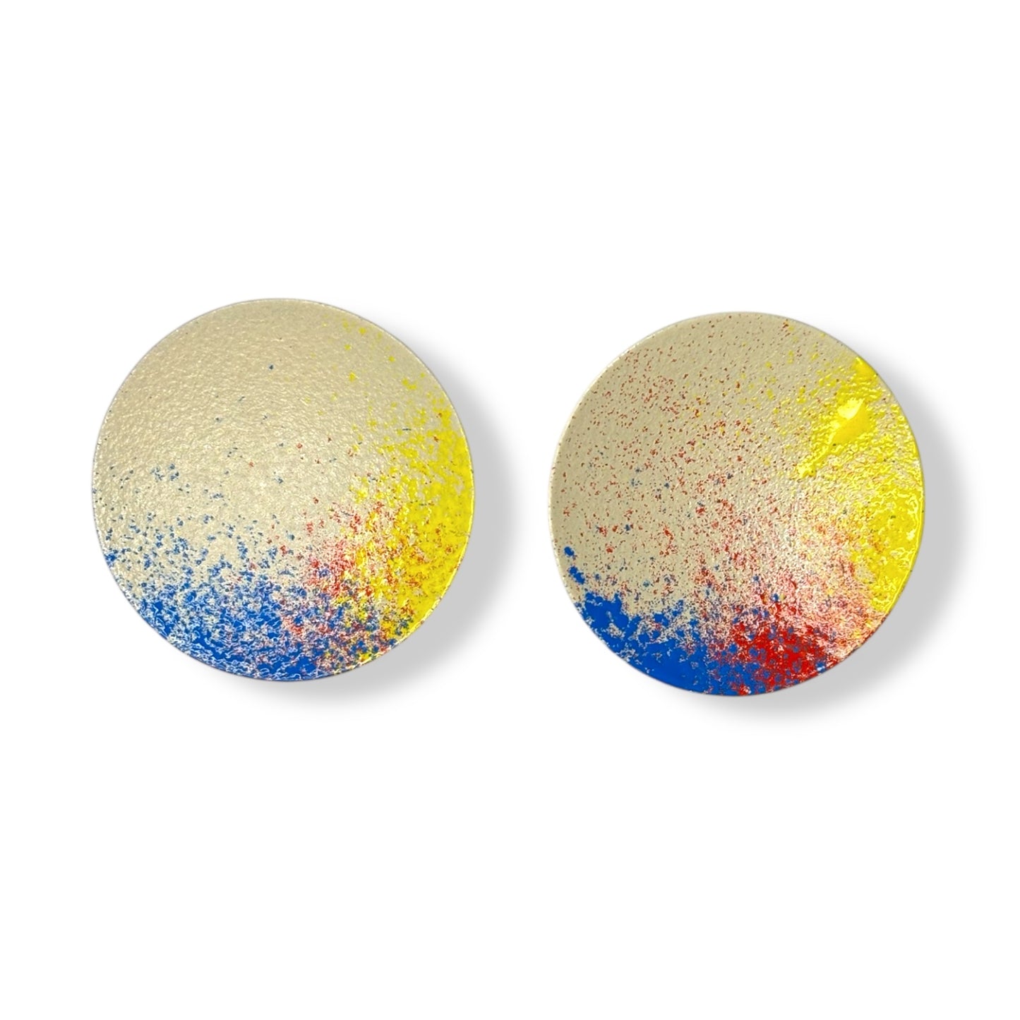 Vivid Round Satellite Earrings