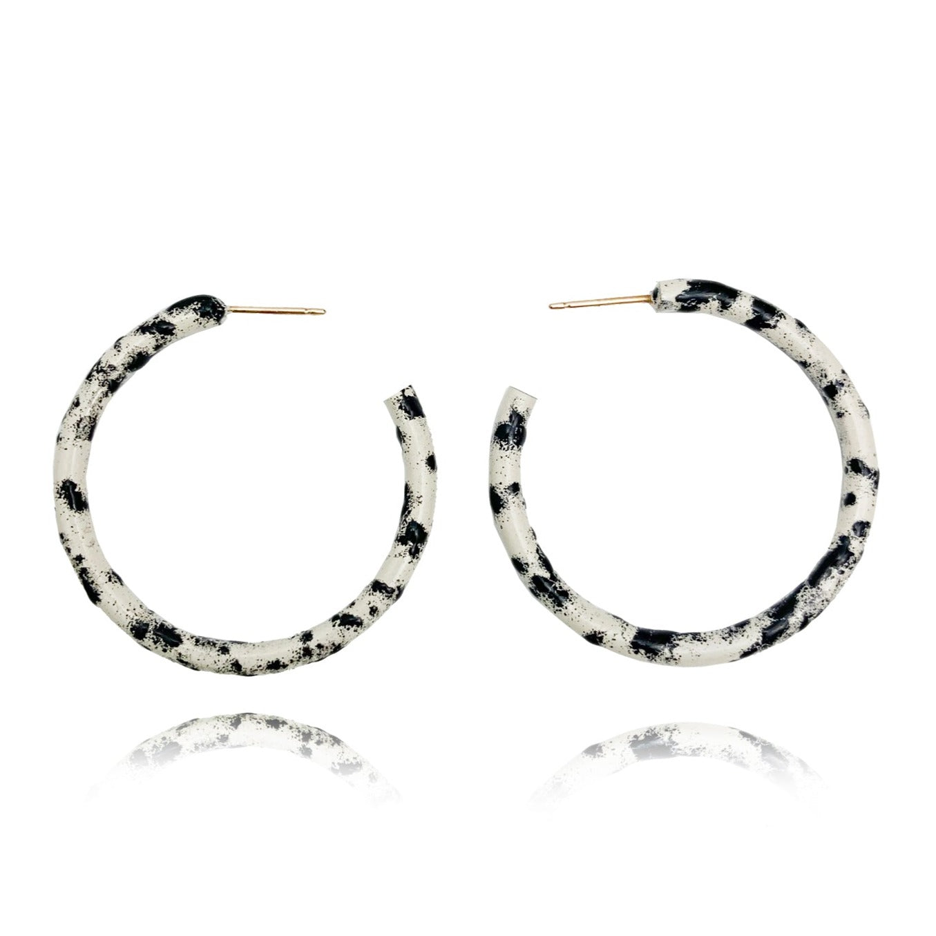 Moon Rock Medium Hoops