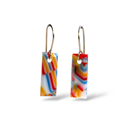 Space Specimen Dangle Earrings 11