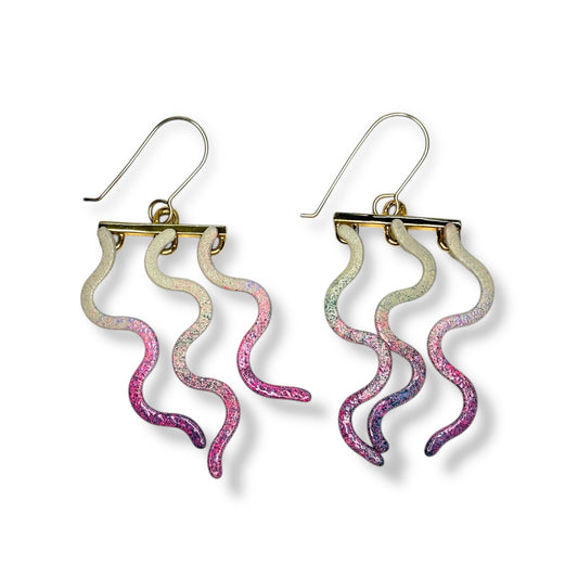 Bloom Triple Wavelength Dangle Earrings