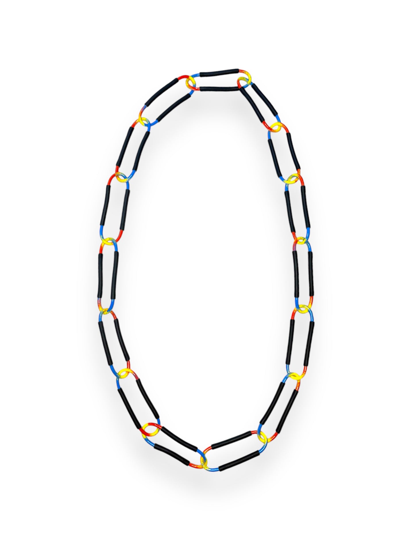 Primary Gradient Loop Chain Necklace