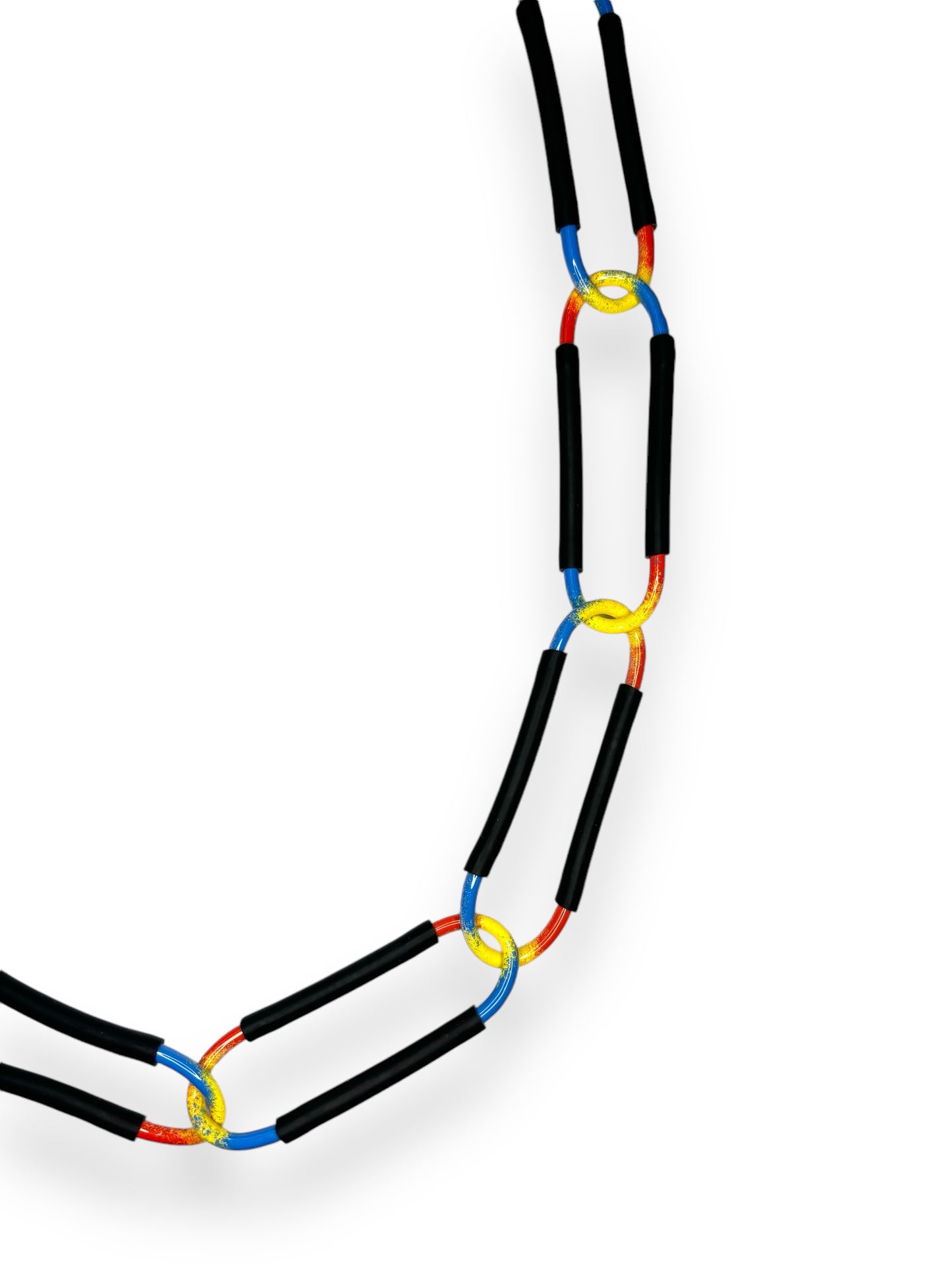 Primary Gradient Loop Chain Necklace