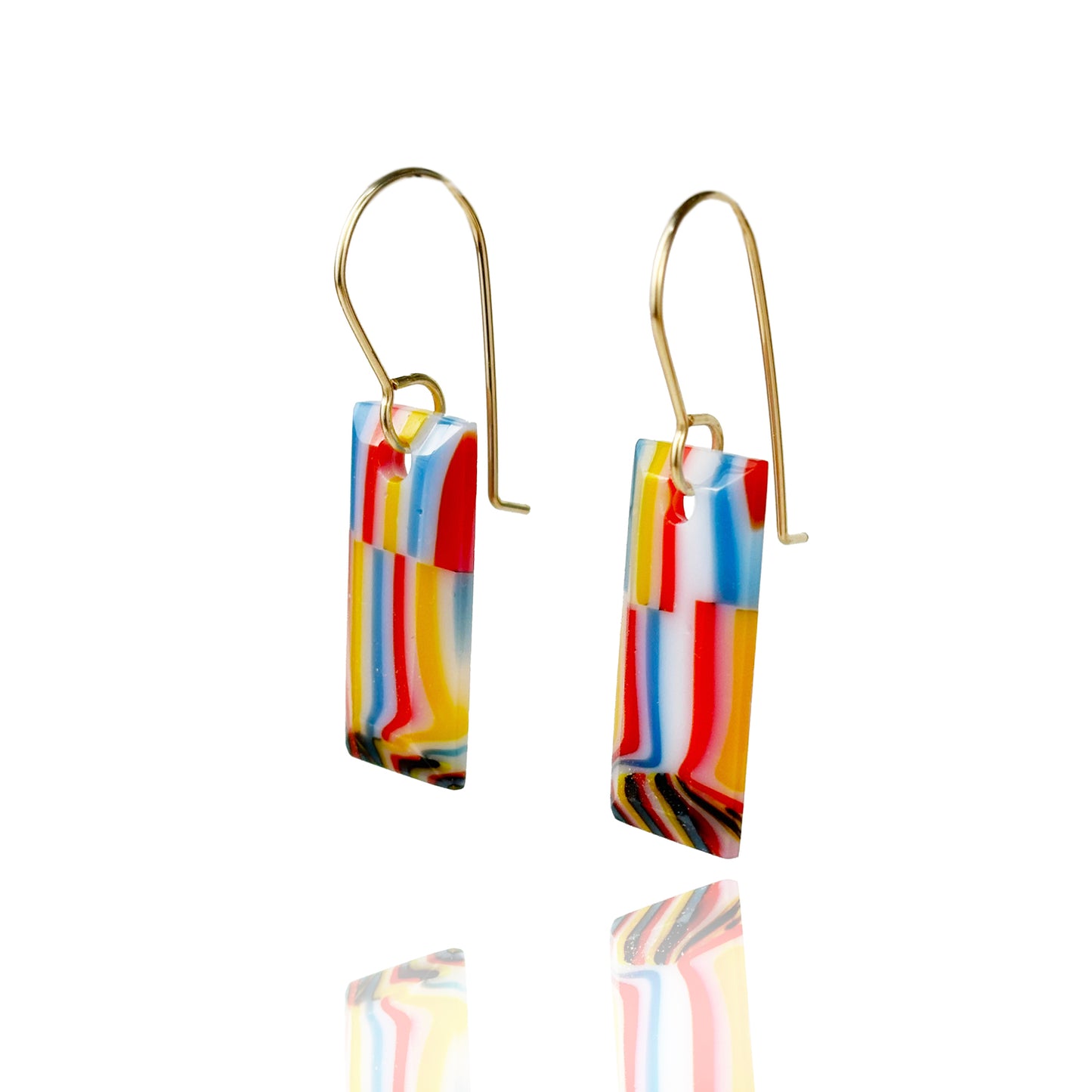 Space Specimen Dangle Earrings 04