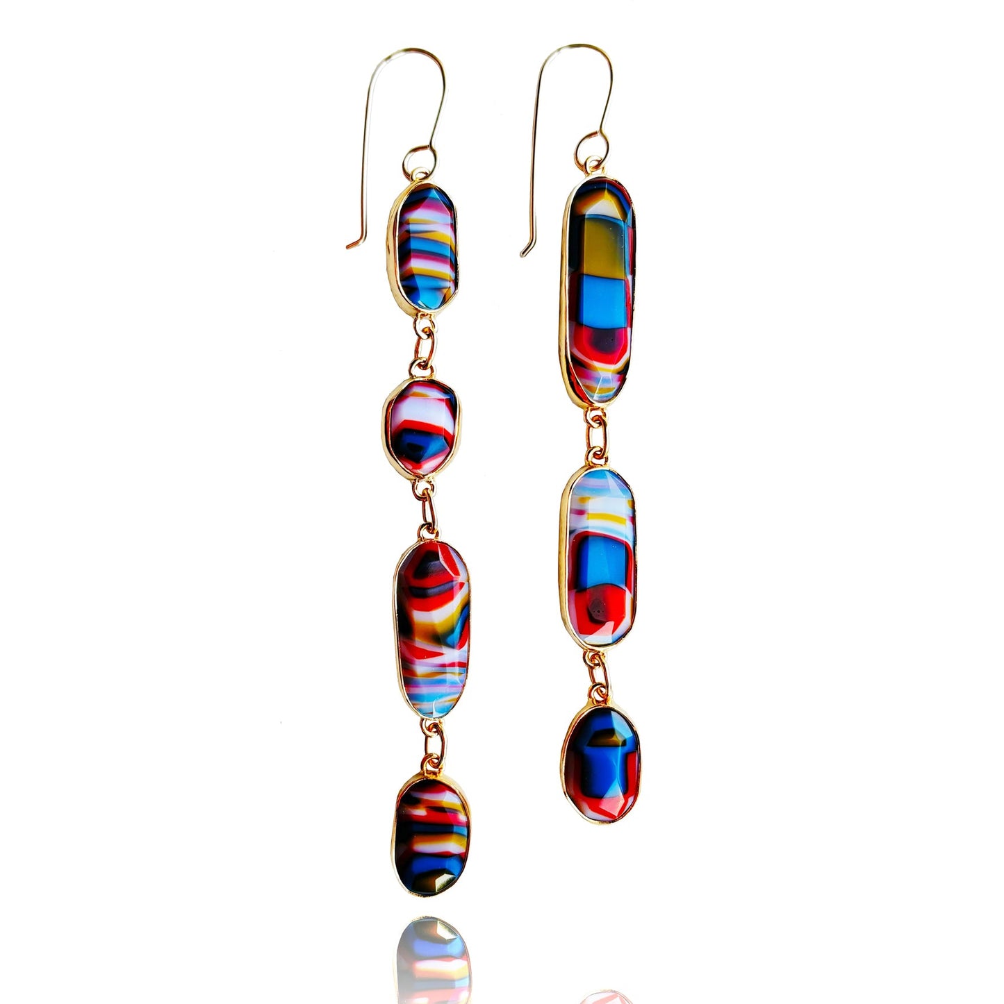 OOAK Space Specimen Earrings 02