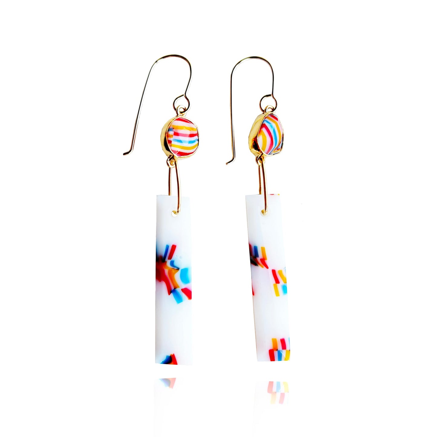 OOAK Space Specimen Earrings 03