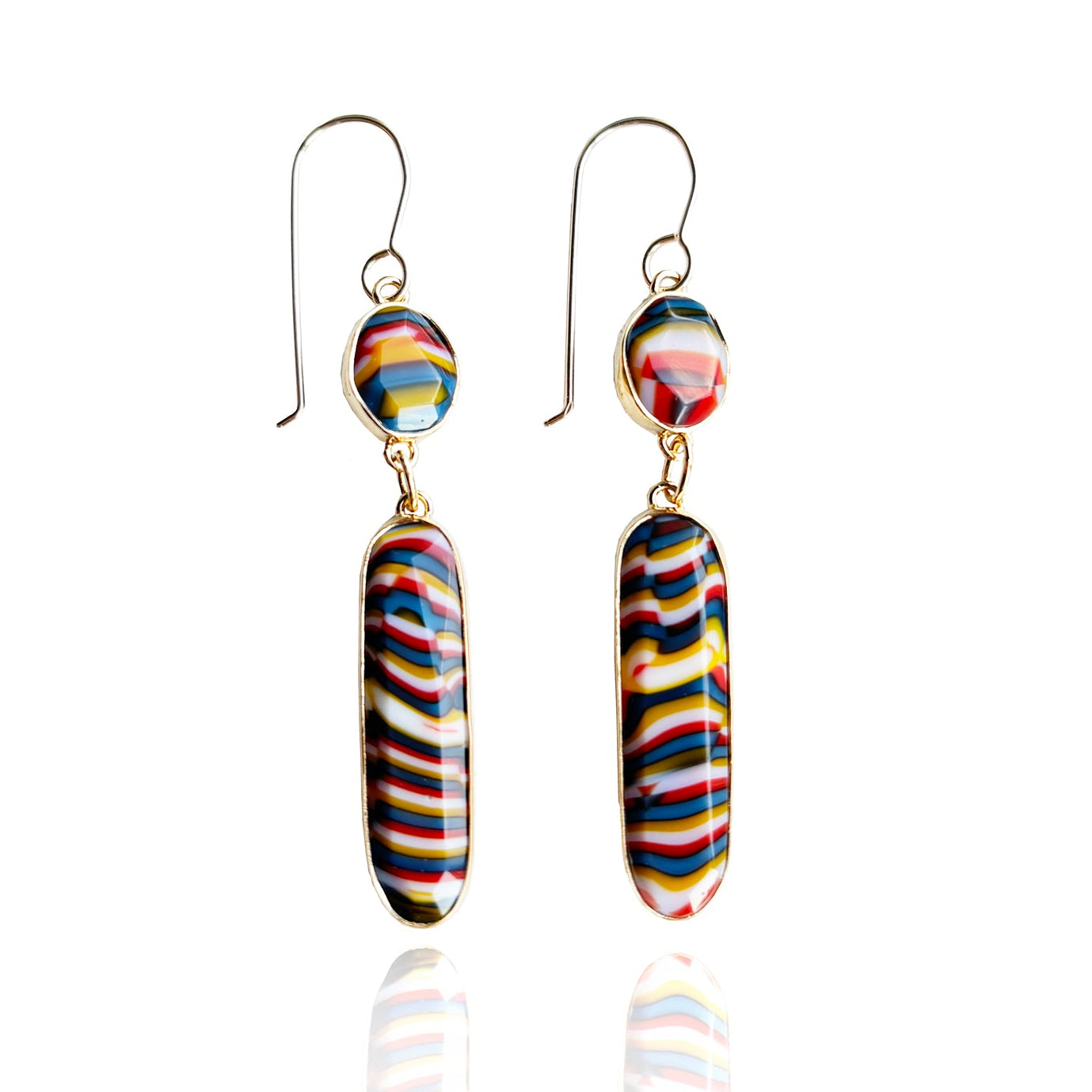 OOAK Space Specimen Earrings 06