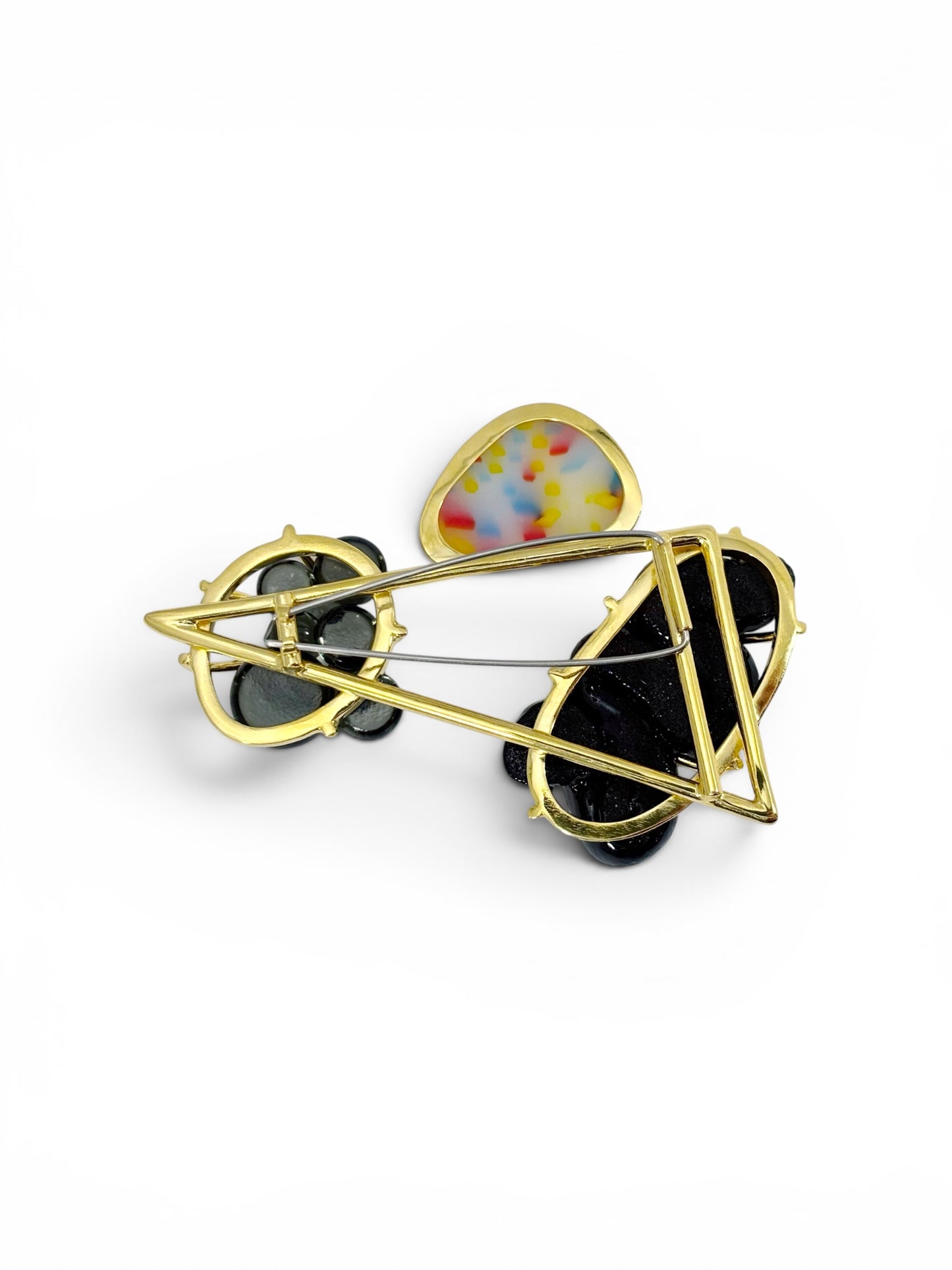 Space Slime, Space Slime and Crystal Growth Brooch 01