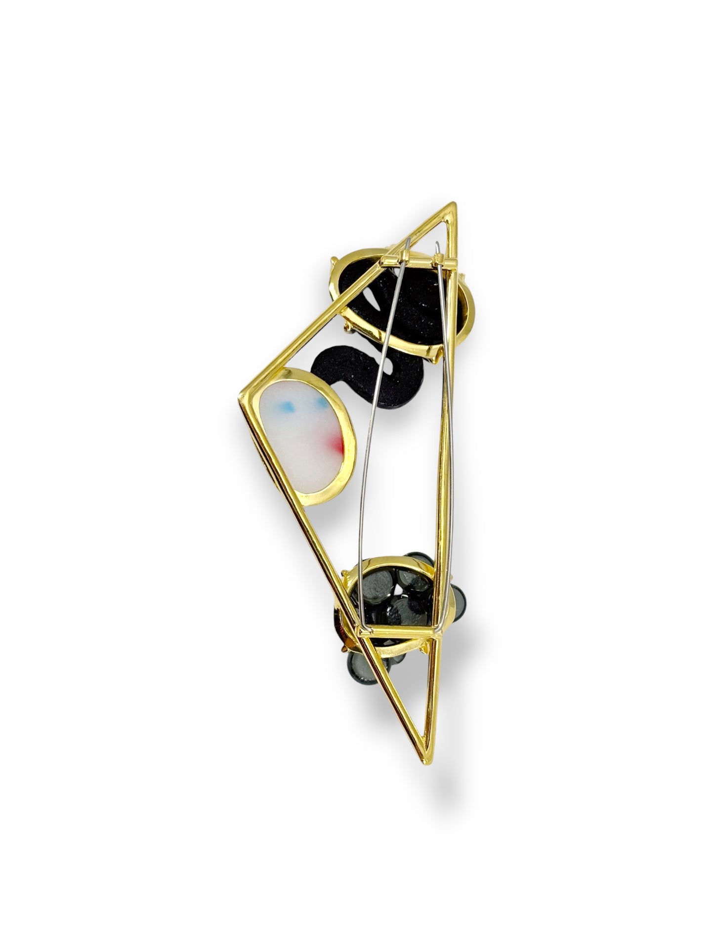 Space Slime, Space Slime and Crystal Growth Brooch 02