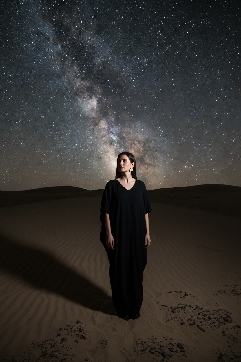 OOAK Small Vivid Space Specimen Satellite Earrings 03