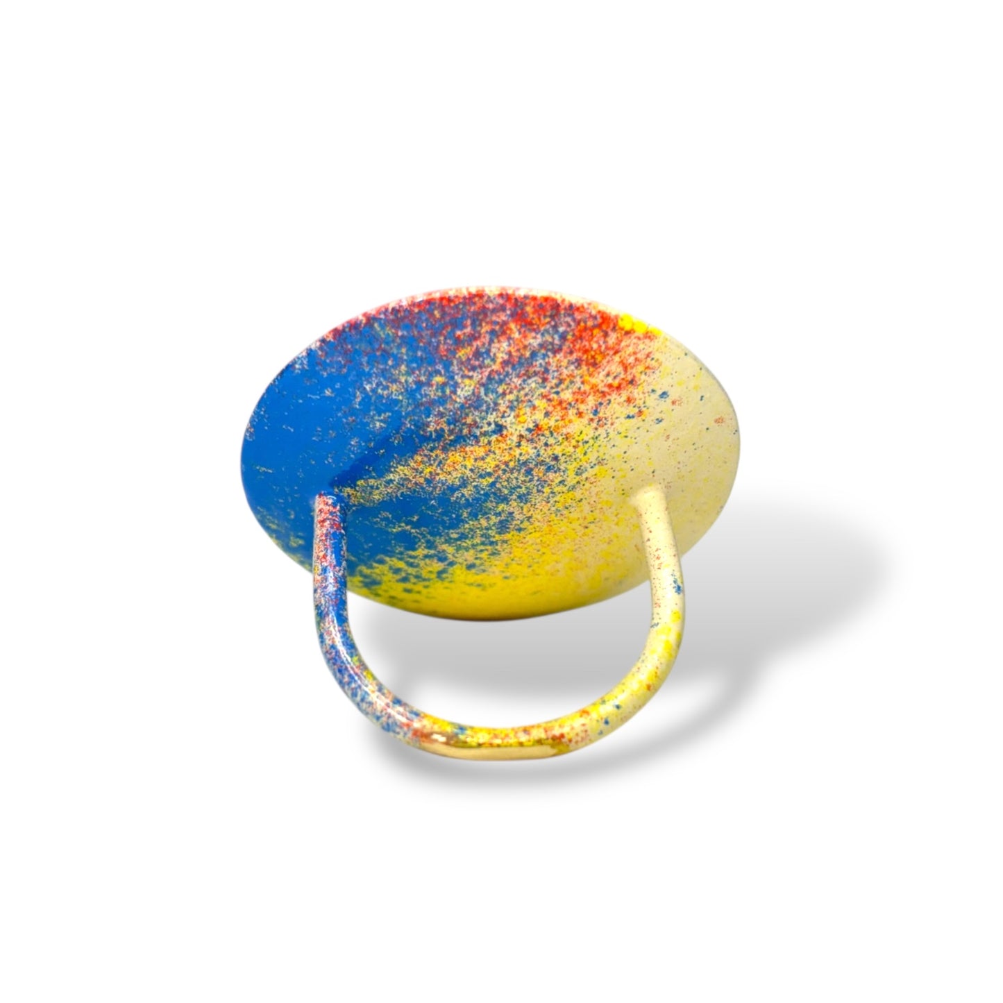 Vivid Round Satellite Ring